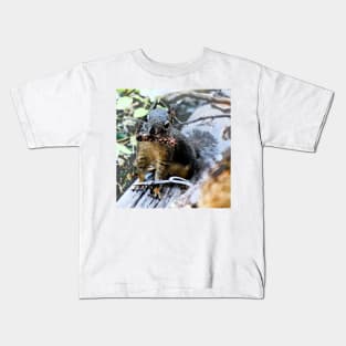 Squirrelly Snack Time Kids T-Shirt